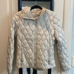 Michael kors slightly worn down puffer size small